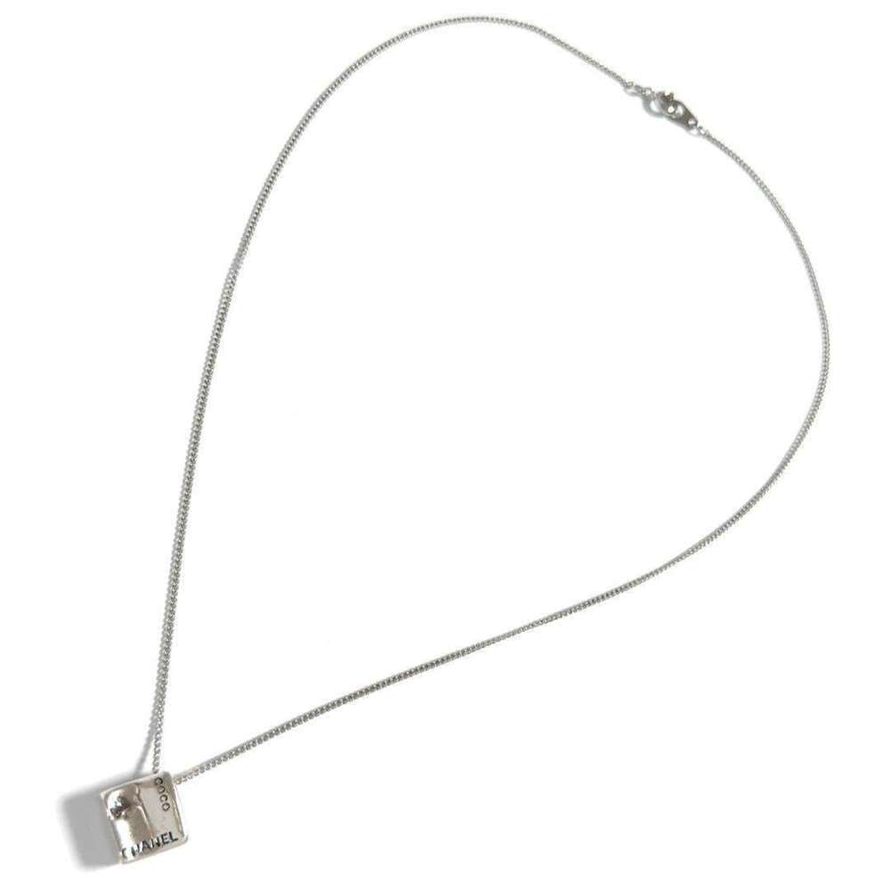 CHANEL Authentic Silver Necklace - Picture 3 of 10